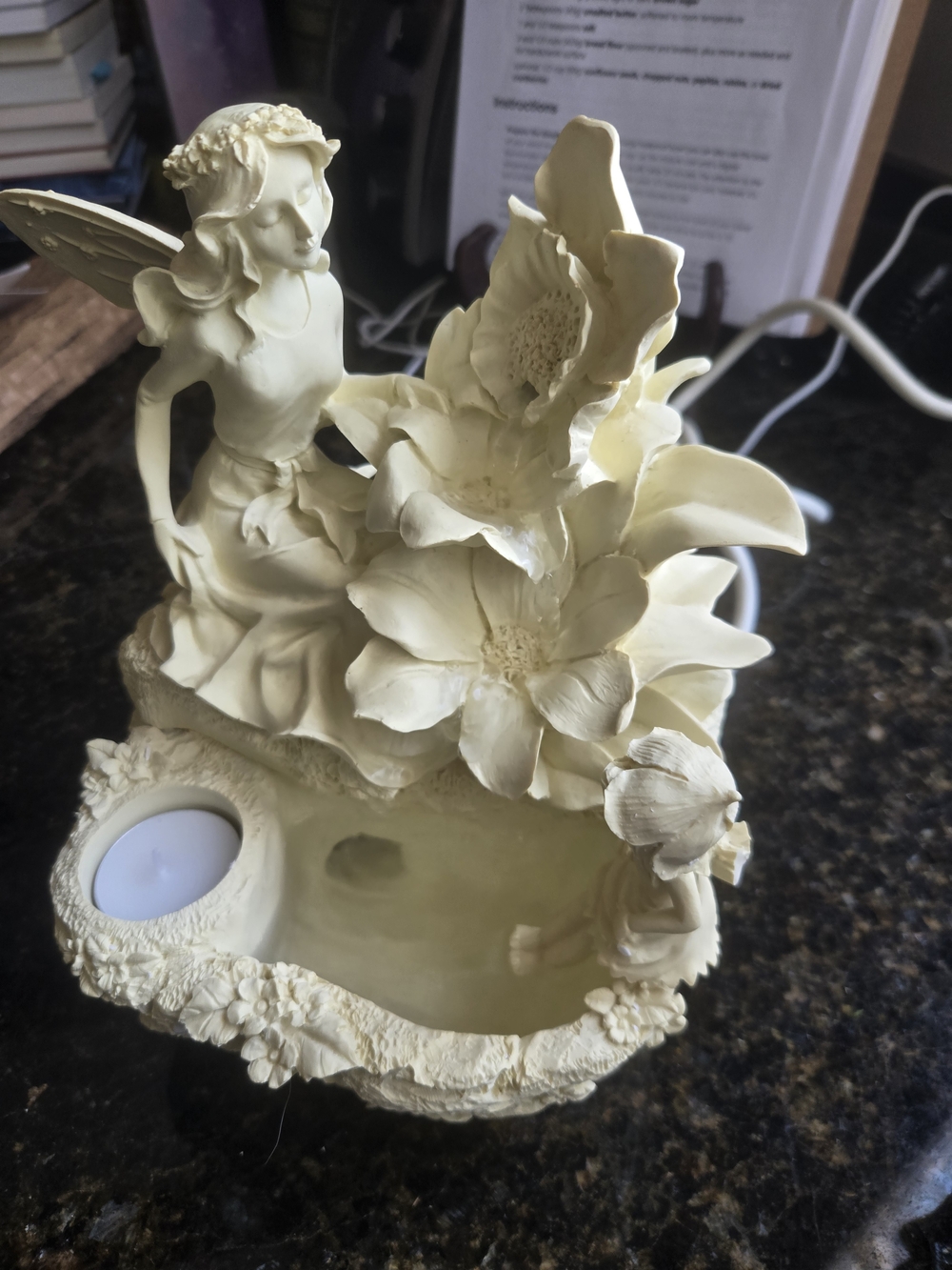 Partylite Ariana Fairy Fountain With Tealight Holder